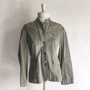 Eddie Bauer Green Button Jacket